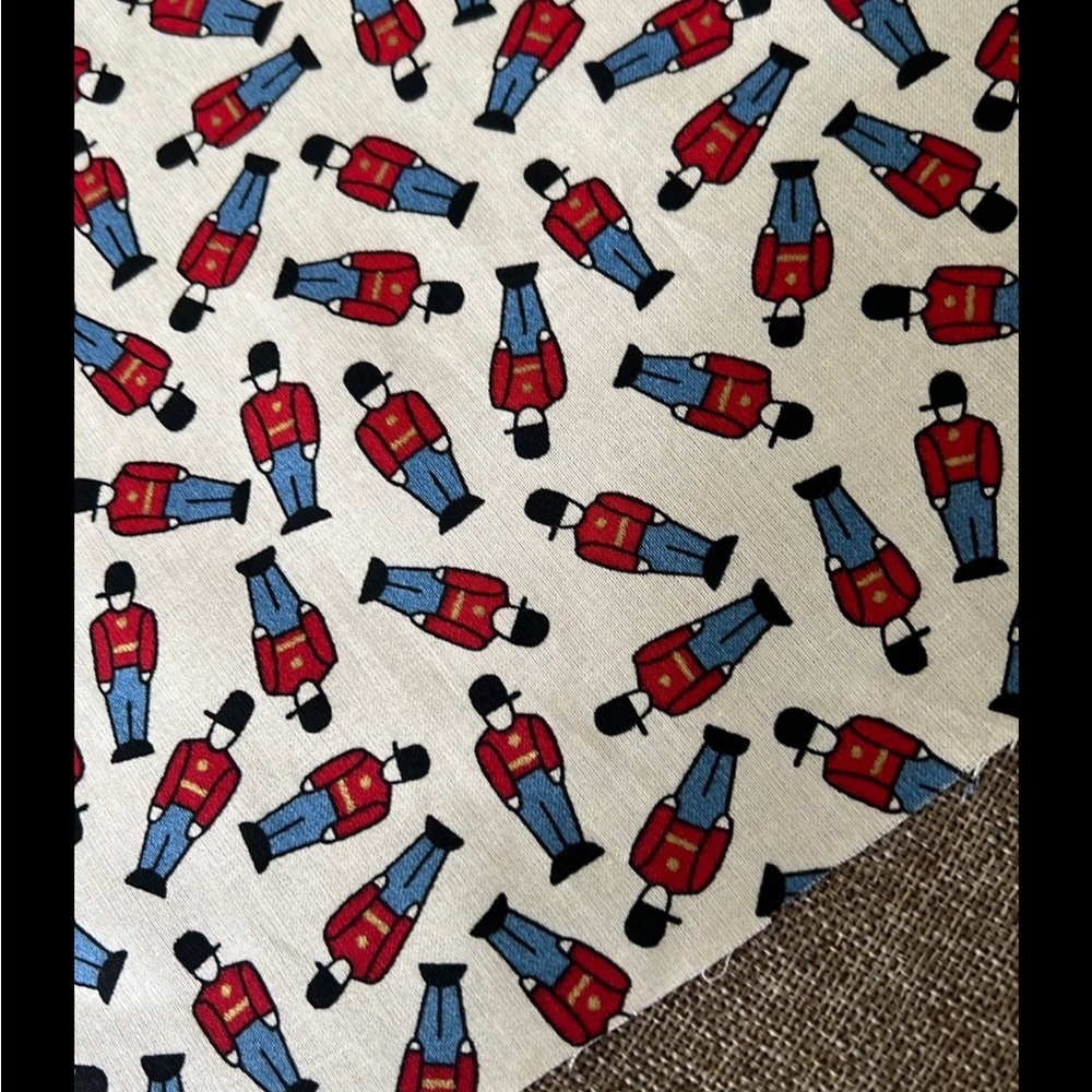 Soldier fabric.  New